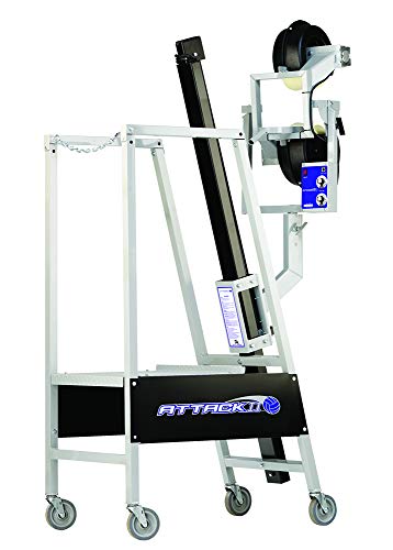 Attack II Volleyball Machine, a Professional Training Tool (Womens Programs) for Serve Receive, Defensive, Blocking and Attacking Drills