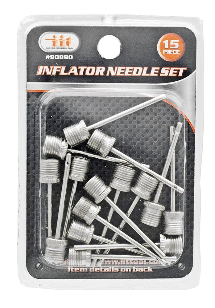 IIT 90890 Inflator Needle Set, 15-Piece