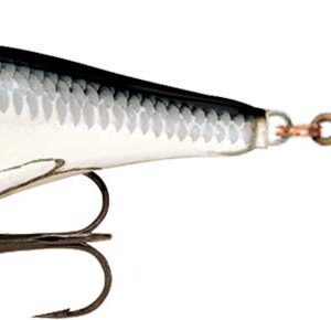 Rapala Skitter Pop 05 Fishing lure, 2-Inch, Chrome