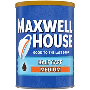 Maxwell House Half Caff Ground Coffee (11 oz Canister)