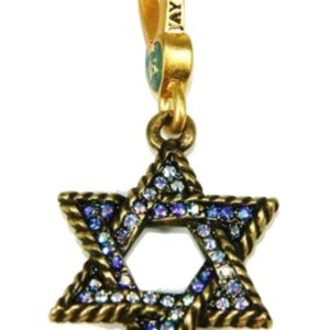 Jay Strongwater Charm Star of David Isaak Swarovski