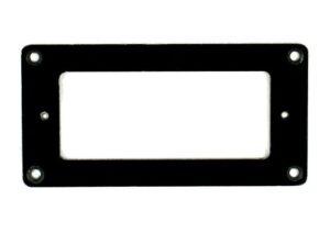 humbucker to mini-humbucker adapter pickup ring -black (a56)