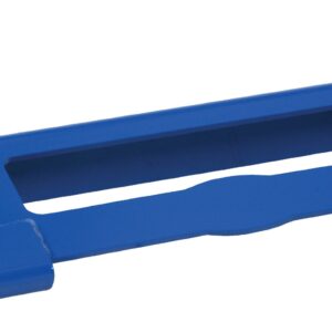 Vestil PJ-1005 Non-Adjustable Pallet Jockey for Walkie Trucks, 4,000 lb. Capacity , Blue