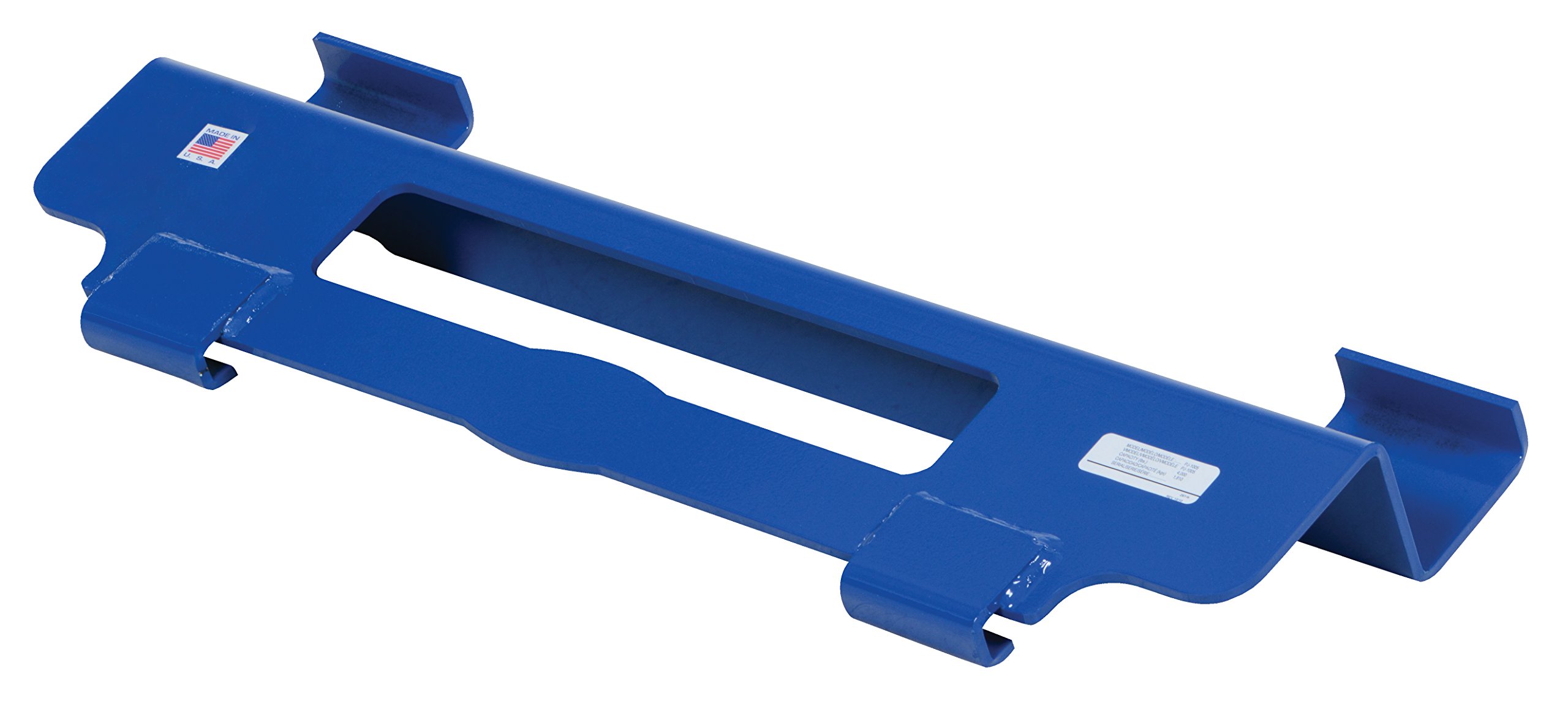 Vestil PJ-1005 Non-Adjustable Pallet Jockey for Walkie Trucks, 4,000 lb. Capacity , Blue