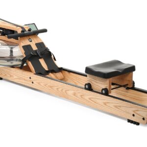 WaterRower Ash Rowing Machine with S4 Monitor | USA MADE | Original Handcrafted Erg Machine for Home Use & Gym | Best Warranty