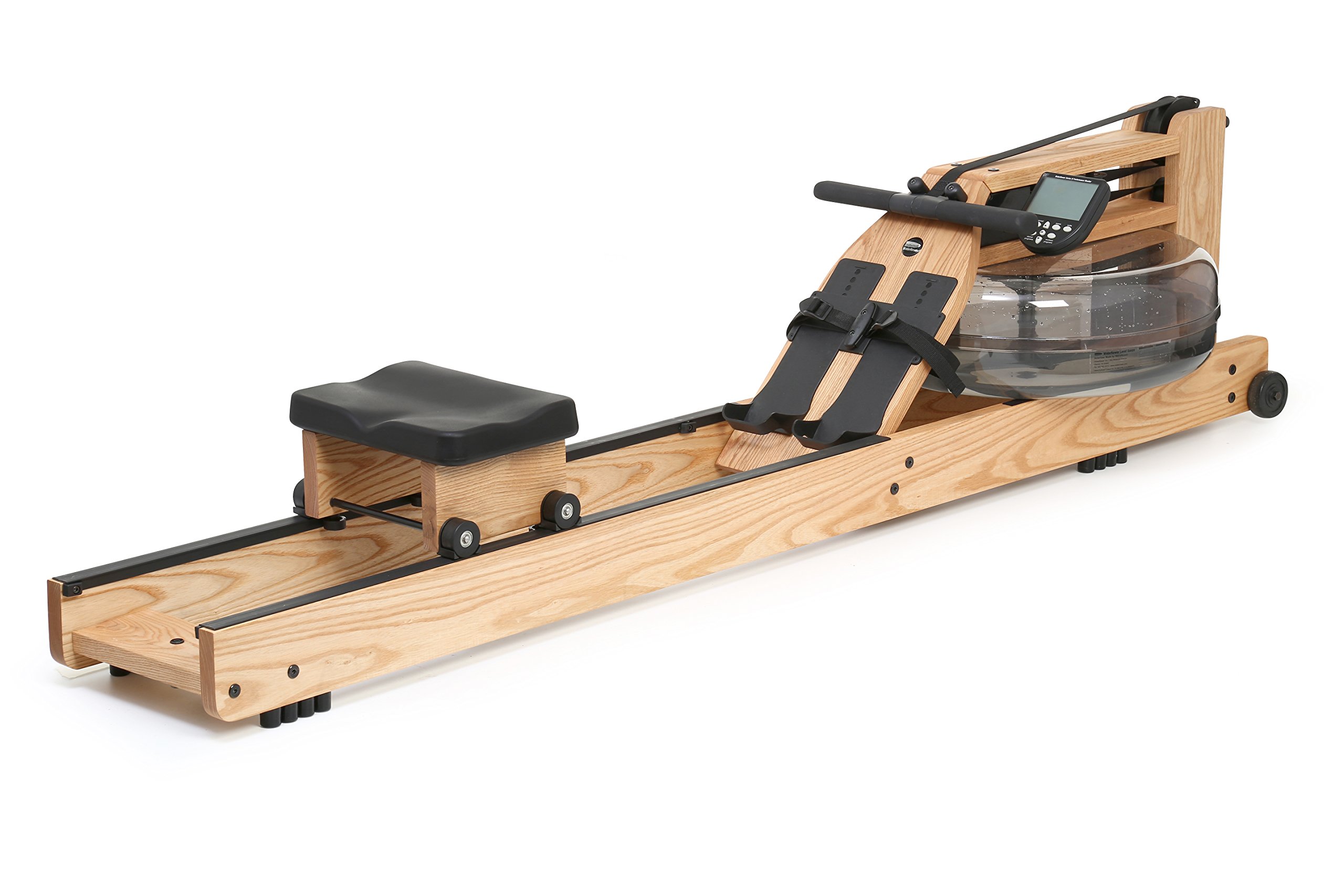 WaterRower Ash Rowing Machine with S4 Monitor | USA MADE | Original Handcrafted Erg Machine for Home Use & Gym | Best Warranty