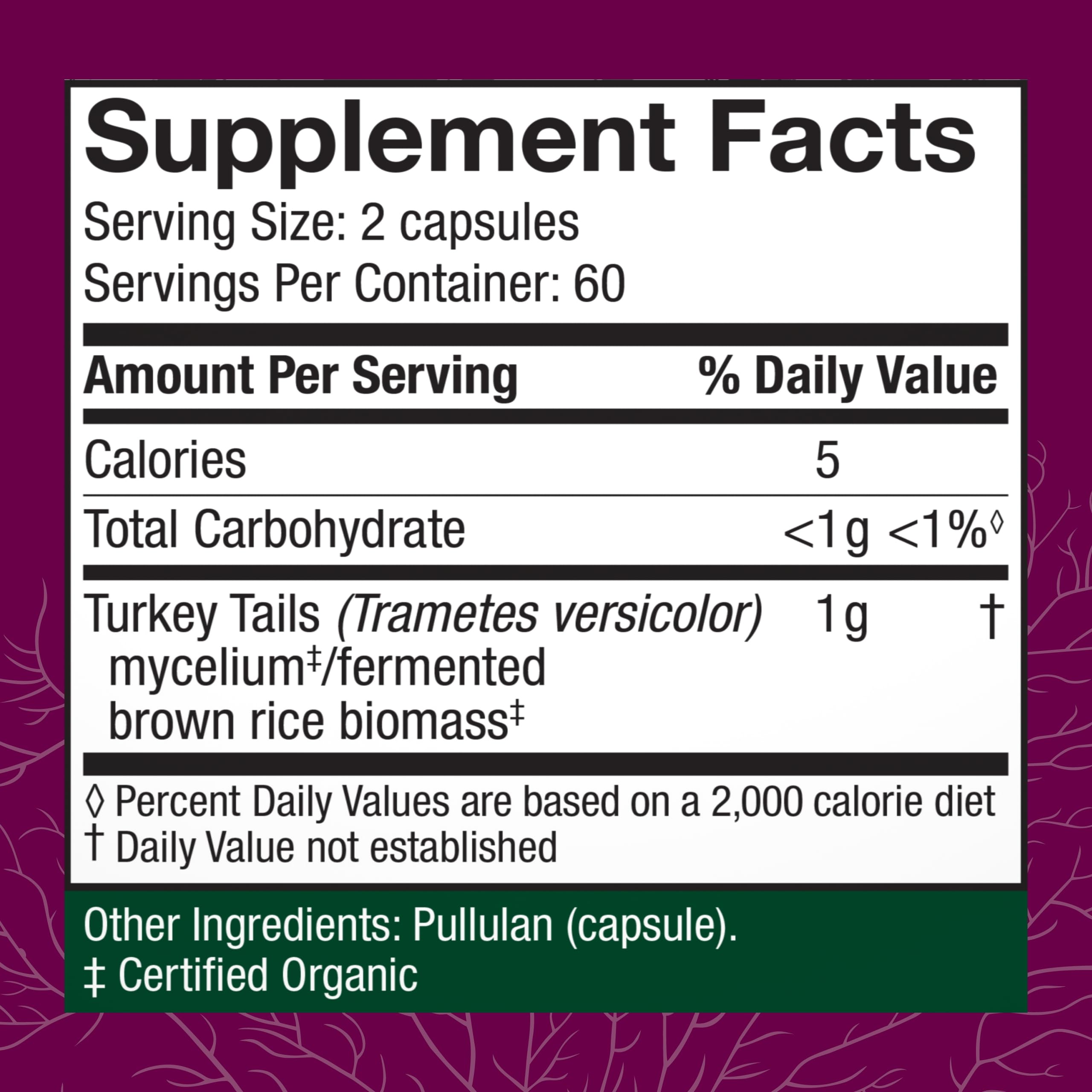 Host Defense Turkey Tail Capsules - Digestive Health & Immune Response Support Supplement - Mushroom Supplement for Gastrointestinal & Gut Microbiome Support - 120 Capsules (60 Servings)*