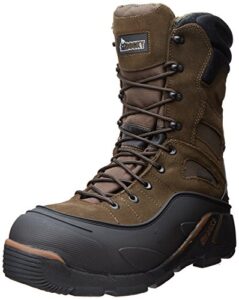 rocky men's blizzard stalker pro hunting boot,brown/black,11 m us