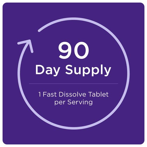 Natrol Melatonin 5 mg Fast Dissolve Sleep Support Tablet - 90 per Pack - 2