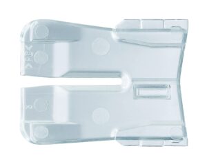 bosch 2601016096 anti-splinter guard for gst bce/150 ce, 12cm x 10cm x 2cm, transparent