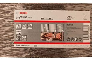 Bosch 2608608218 Fleece Role for Expert Finish, 10 M, 100 mm, Very Finely GP, Green, 100 x 10000 mm