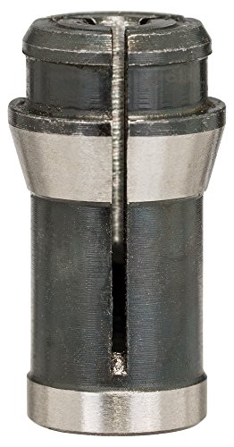 Bosch 2608570139 Collett without Locking Nut for GGS Grinder, 1/8", Black/Silver