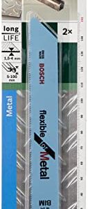 Bosch S922EF/2G Saber Saw Blades for Metal, Set of 2