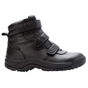 Propét mens Cliff Walker Tall Strap Hiking Boot, Black, 16 XX-Wide US