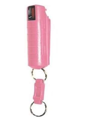 .5oz Pepper Shot 10% Plus Self Defense Pepper Spray Pink Hard Case