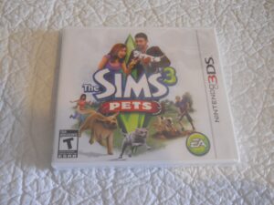 the sims 3: pets - nintendo 3ds