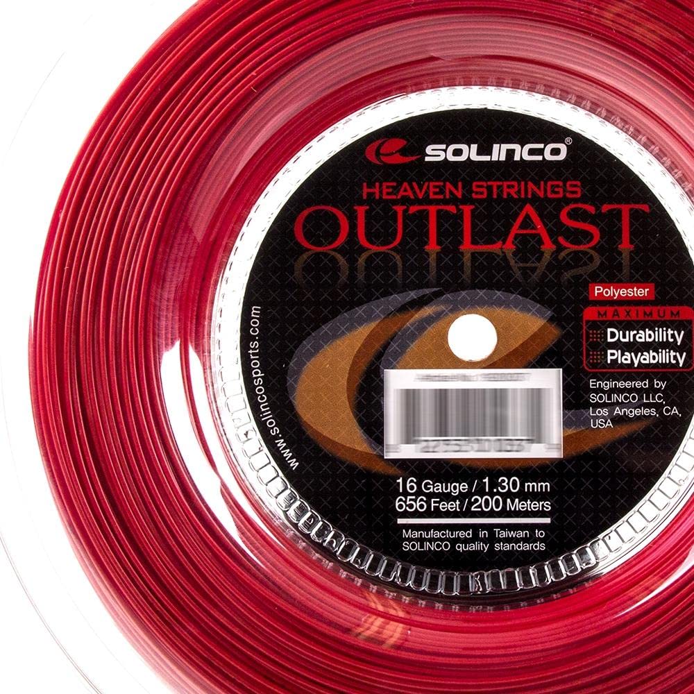 SOLINCO Outlast 16G 1.30MM Reel Tennis String