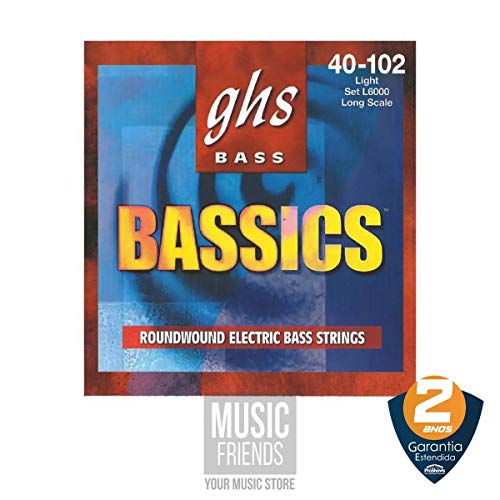 GHS Strings Bass Guitar Strings (L6000 Set)