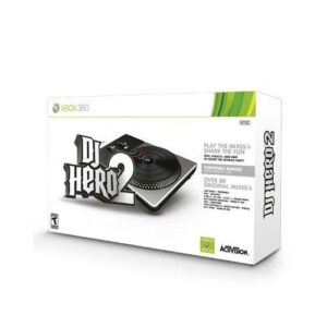 new activision blizzard dj hero 2 bundle entertainment complete product standard retail xbox 360