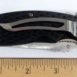 Frost Cutlery 'Double Tap' Folding Lock-blade Pocketknife with a 3.375" long Stainless Steel Blade