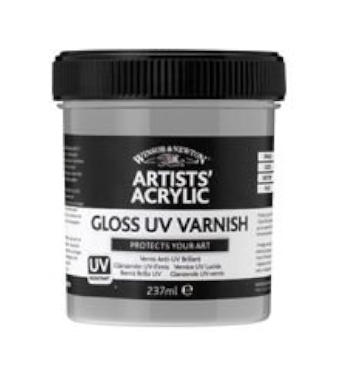 Winsor & Newton Professional Acrylic Medium, Gloss UV Varnish, 225ml (7.6-oz)