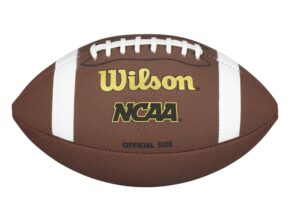 wilson ncaa composite football - official size, brown, 1