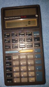 texas instruments ti-34 calculator