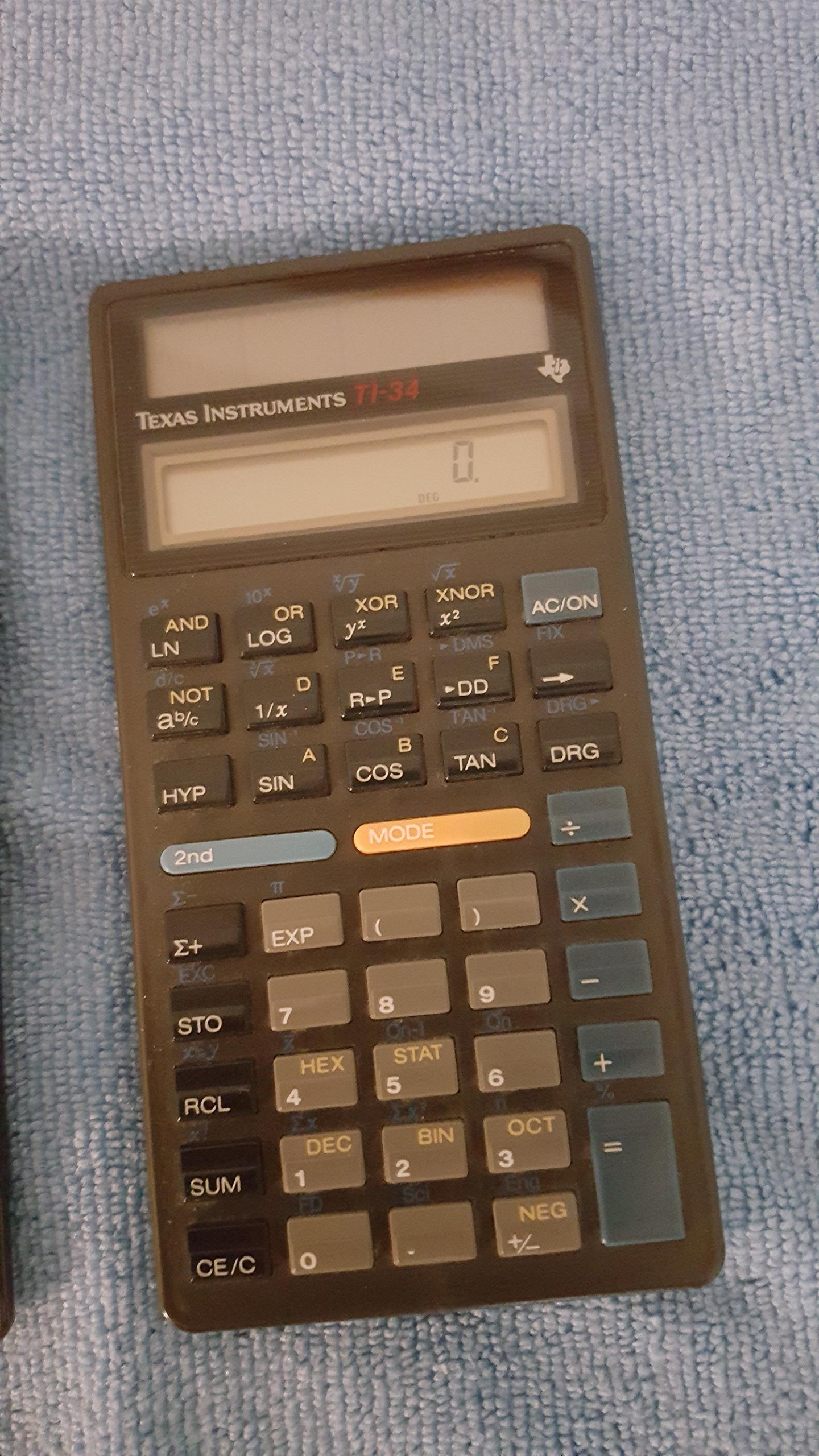 Texas Instruments TI-34 Calculator