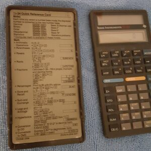 Texas Instruments TI-34 Calculator