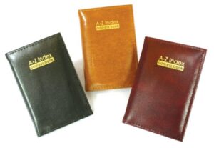 atlonapocket executive a-z index address book assorted