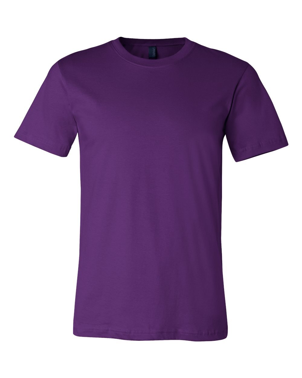 Bella Canvas Unisex Jersey Short Sleeve Tee, Team Purple, Large