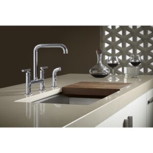 KOHLER K-7548-4-CP Faucet, Polished Chrome