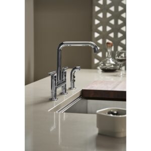 KOHLER K-7548-4-CP Faucet, Polished Chrome