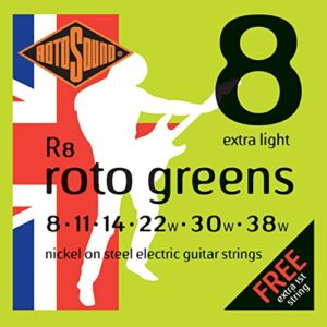 rotosound r8 electric guitar set