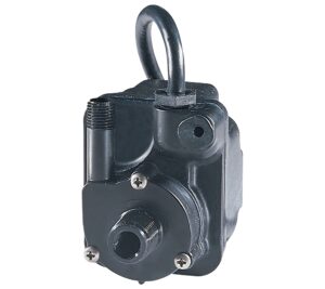 little giant 1-ea-42 115 volt, 1/125 hp, 170 gph dual purpose - inline or submersible, small epoxy-encapsulated pump with 10 ft. cord, black, 518087