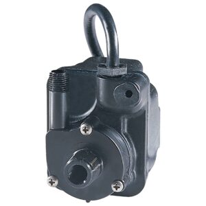 Little Giant 1-EA-42 115 Volt, 1/125 HP, 170 GPH Dual Purpose - Inline or Submersible, Small Epoxy-Encapsulated Pump with 10 ft. Cord, Black, 518087