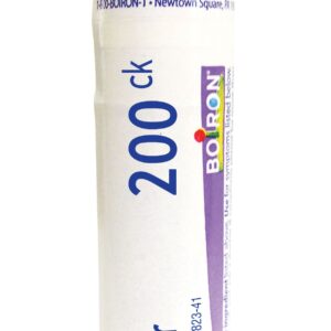 Boiron Sulphur 200c Homeopathic Medicine for Skin Rash, White, 80 Count