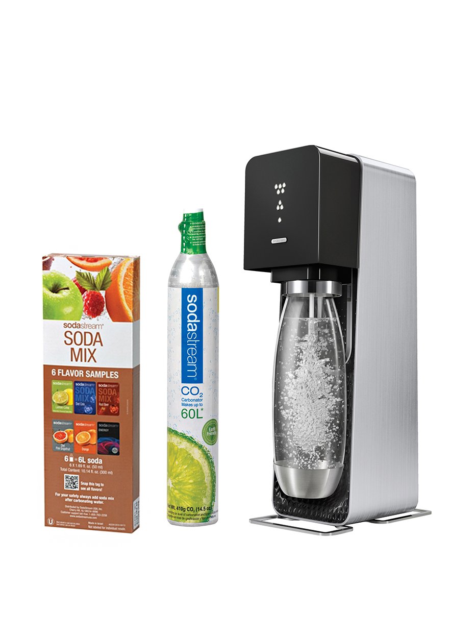 SodaStream Source Metal Starter Kit, Black