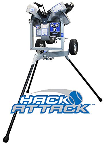 Sports Attack Hack Attack Baseball Pitching Machine by Sports Attack, grey, black