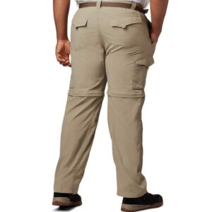 Columbia Men's Silver Ridge Convertible Pant, Breathable, UPF 50 Sun Protection, Tusk, 36x32