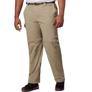 Columbia Men's Silver Ridge Convertible Pant, Breathable, UPF 50 Sun Protection, Tusk, 36x32