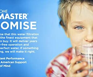 Home Master TMAFC Artesian Full Contact Reverse Osmosis System, 7-stages, Patented 2-Pass Alkaline Remineralization, Fast 4.5s Fill Rate, 8.5” catalytic carbon, 5-year limited parts