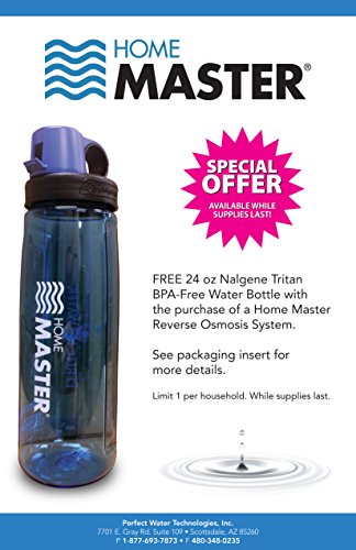 Home Master TMAFC Artesian Full Contact Reverse Osmosis System, 7-stages, Patented 2-Pass Alkaline Remineralization, Fast 4.5s Fill Rate, 8.5” catalytic carbon, 5-year limited parts