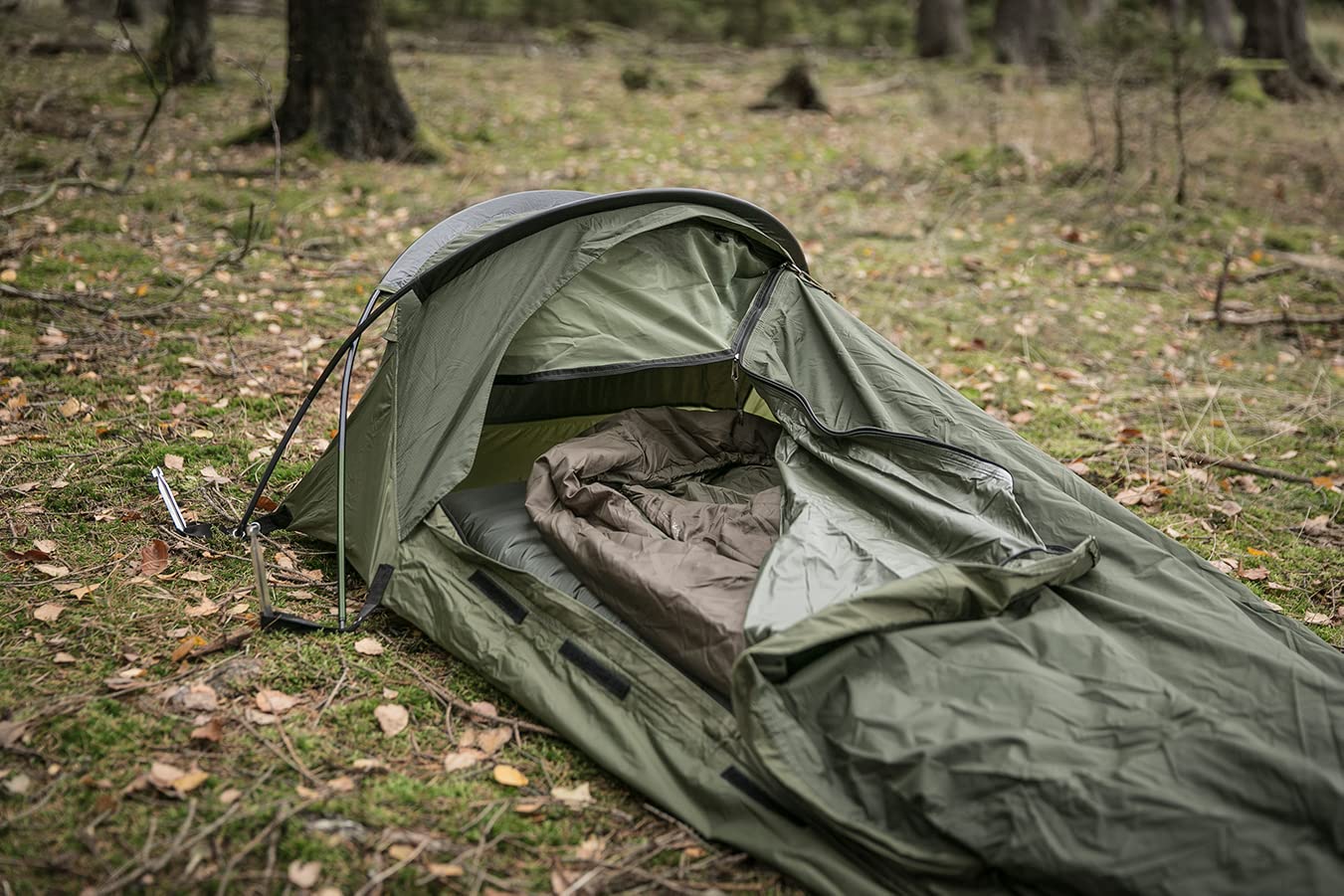 Snugpak Stratosphere 1 Person Bivvi Tent, Waterproof, Olive