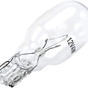 eTopLighting (10 Bulbs, 12V 4W Low Voltage T5 Wedge Base Replacement Bulb, 12 Volts 4 Watts