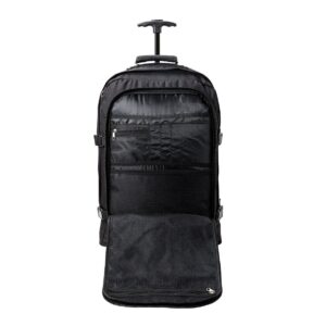 Cabin Max Lyon Flight Approved Bag Wheeled Hand Luggage - Carry on Trolley Backpack 44L 55x40x20cm (22x16x8)