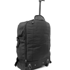 Cabin Max Lyon Flight Approved Bag Wheeled Hand Luggage - Carry on Trolley Backpack 44L 55x40x20cm (22x16x8)