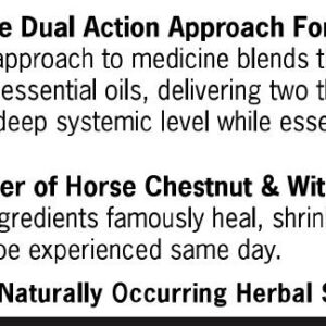 Forces of Nature Hemorrhoid Treatment, Extra Strength 0.37 Fl Oz, Organic Homeopathic Medicine & Essential Oils, Hemorrhoid Relief for Pain, Itching, Swelling, Soreness & Discomfort