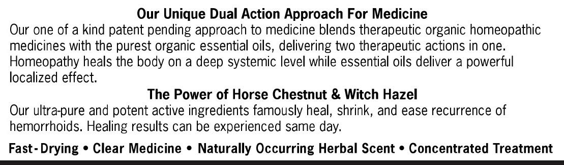 Forces of Nature Hemorrhoid Treatment, Extra Strength 0.37 Fl Oz, Organic Homeopathic Medicine & Essential Oils, Hemorrhoid Relief for Pain, Itching, Swelling, Soreness & Discomfort