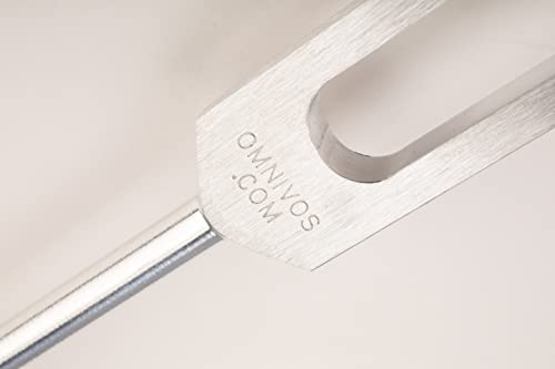 Otto 128 Hz Tuning Fork for Healing and Medical Practices by Omnivos for Reducing Pain from Inflammation, Reduce Stress, Meditation, Made in the USA